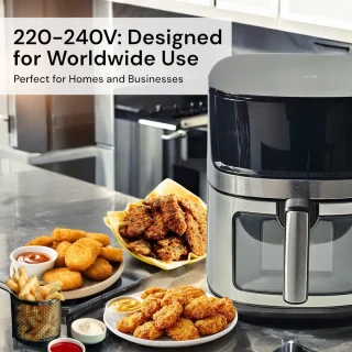 Royal Swiss Airfryer XXL 8L Grijs