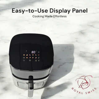 Royal Swiss Airfryer XXL 8L Grijs