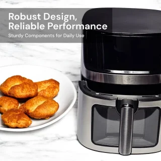 Royal Swiss Airfryer XXL 8L Grijs