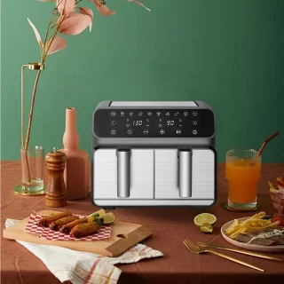 Royal Swiss® Dubbele Airfryer Heteluchtfriteuse