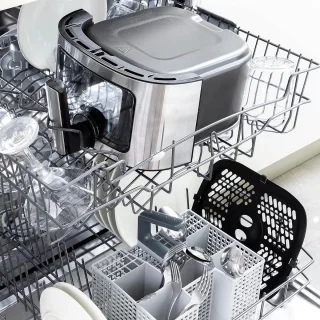 Royalty Line AF21708D Airfryer XXL 6.5L Zwart/RVS