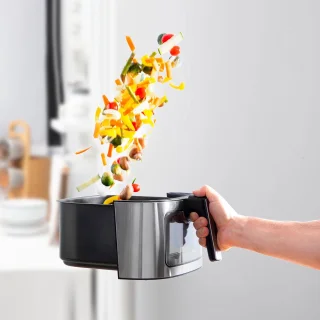 Royalty Line AF21708D Airfryer XXL 6.5L Zwart/RVS