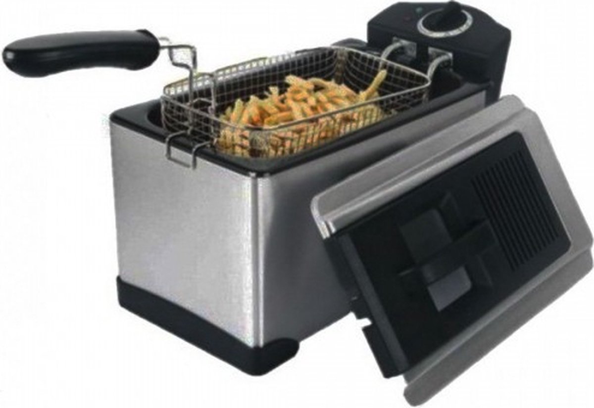 Wat vinden we goed aan de Russell Hobbs Friteuse RVS 3,2L