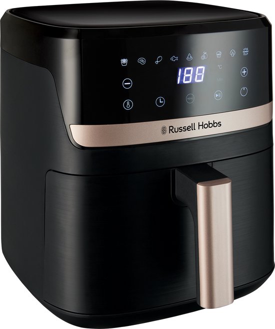 Sterk gezinspakket: Russell Hobbs Satisfry 5.5L — stijlvol en praktisch
