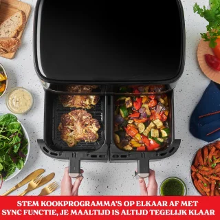 Russell Hobbs Satisfry Dual Basket 9L Airfryer 27680-56