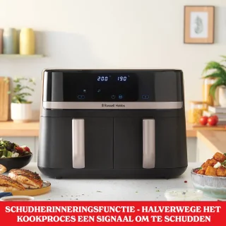 Russell Hobbs Satisfry Dual Basket 9L Airfryer 27680-56