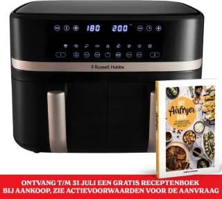 Russell Hobbs Satisfry Dual Basket 9L Airfryer 27680-56