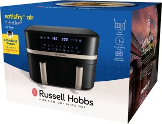 Russell Hobbs Satisfry Dual Basket 9L Airfryer 27680-56