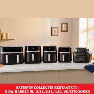 Russell Hobbs Satisfry Dual Basket 9L Airfryer 27680-56