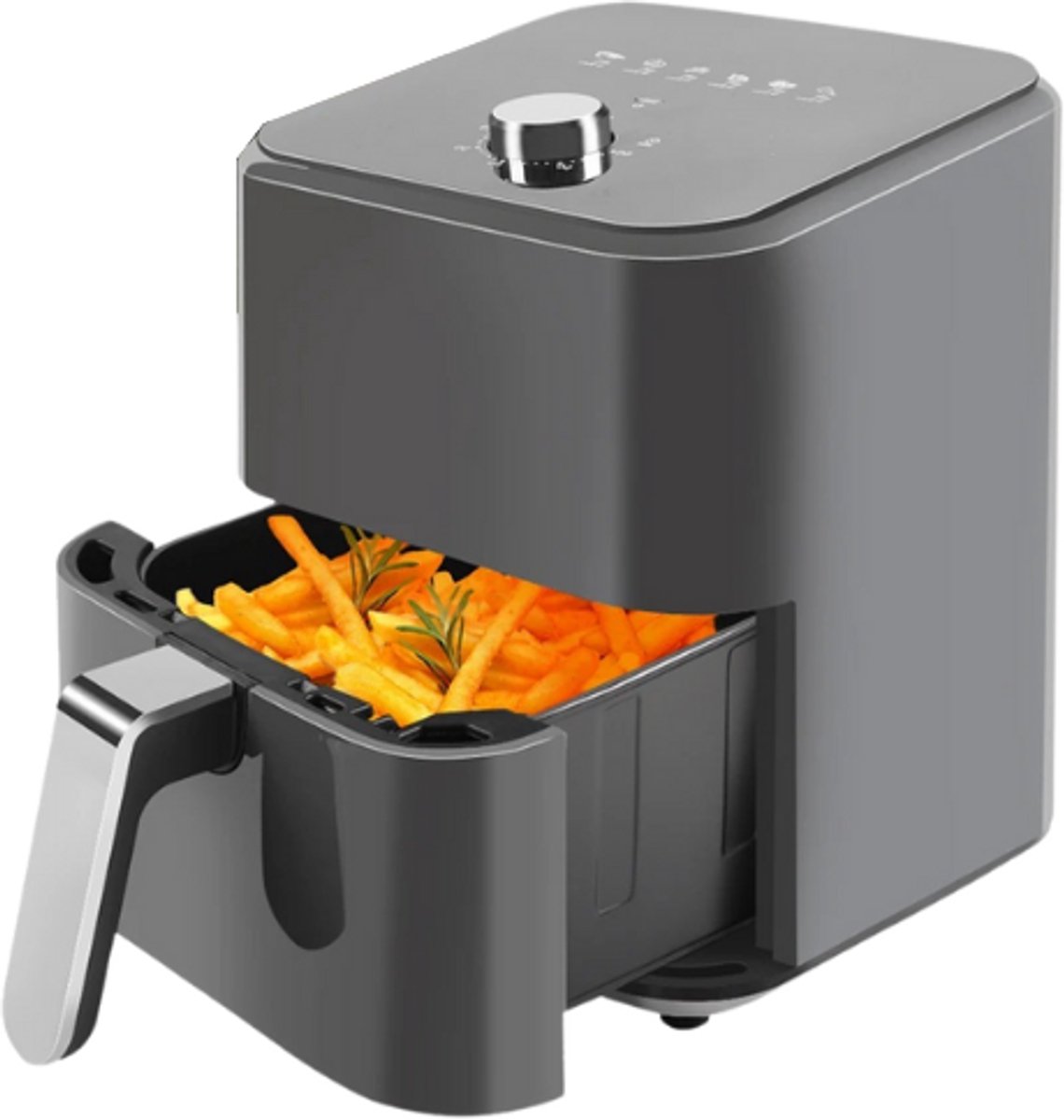 Rustive Airfryer 4L Elektrische Luchtfriteuse 1200W