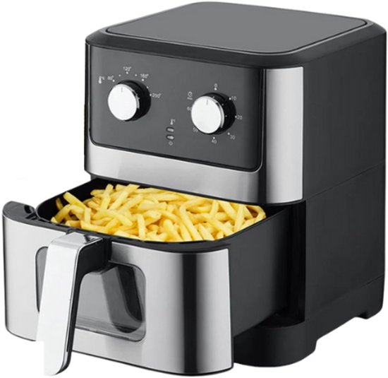 Rustive Airfryer 6L elektrische luchtfriteuse