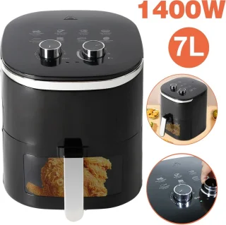 Rustive Airfryer 7L 1400W elektrische luchtfriteuse