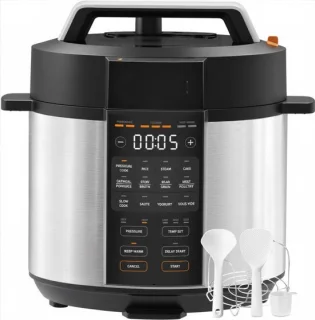 RUX® Multicooker - Zwart - 32 x 34 x 32 cm