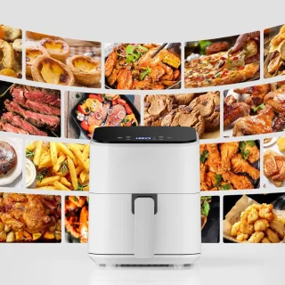 RVV® Mini Airfryer - Heteluchtfriteuse 2,5 L Wit