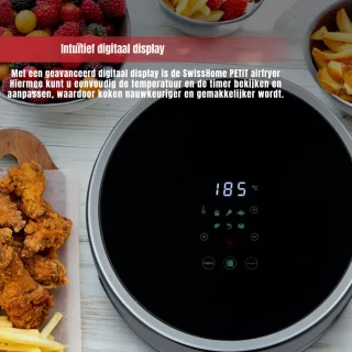 RVV® Mini Airfryer Zilver