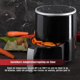 RVV® Mini Airfryer Zilver