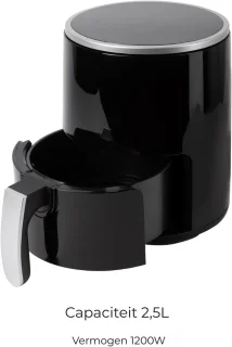 RVV® Mini Airfryer Zilver