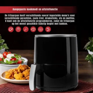 RVV® Mini Airfryer Zilver