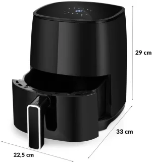 RVV® Mini Airfryer Zwart