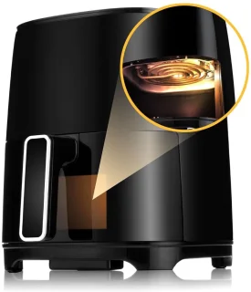 RVV® Mini Airfryer Zwart