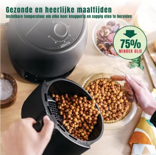 RVV® Mini Airfryer Zwart