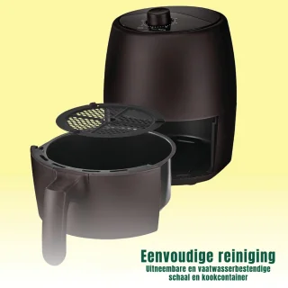 RVV® Mini Airfryer Zwart