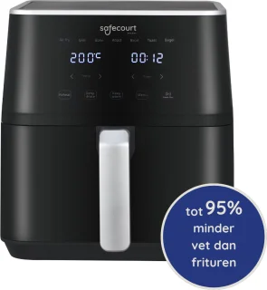 Safecourt Kitchen Airfryer XL 5L Zwart