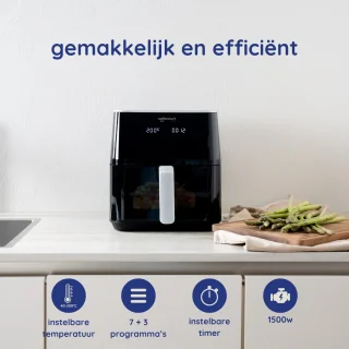 Safecourt Kitchen Airfryer XL 5L Zwart