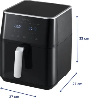Safecourt Kitchen Airfryer XXL 7L Zwart