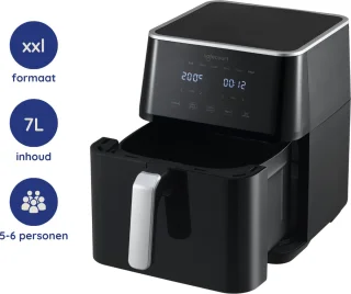 Safecourt Kitchen Airfryer XXL 7L Zwart