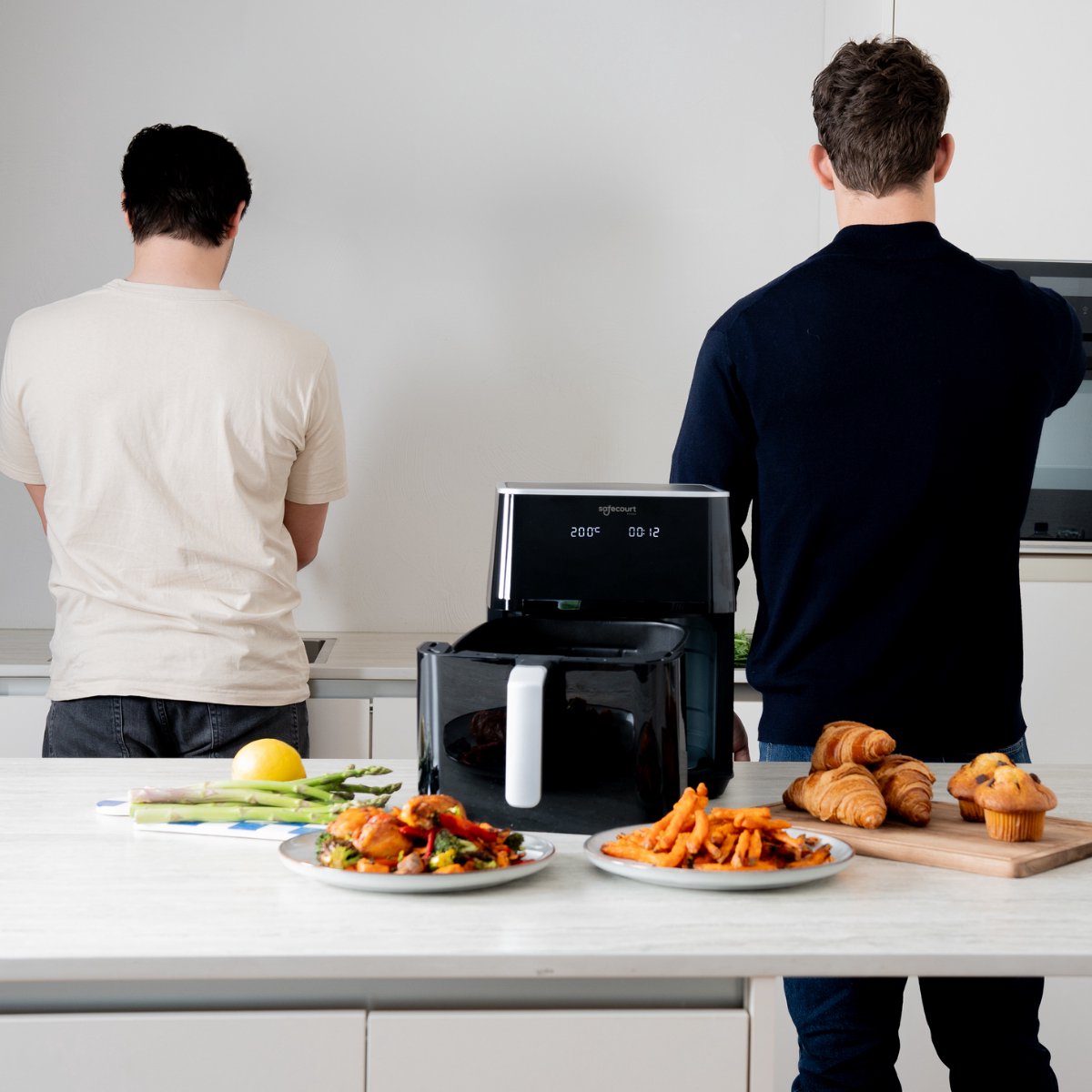 Safecourt Kitchen Airfryer XXL 7L Zwart