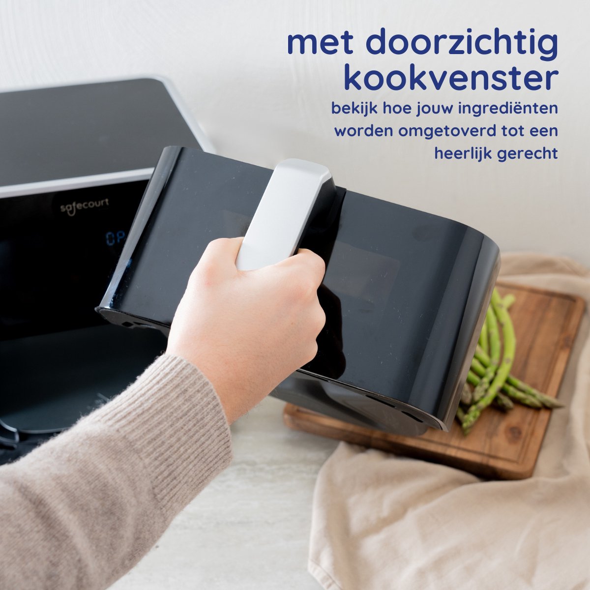 Safecourt Kitchen Airfryer XXL 7L Zwart