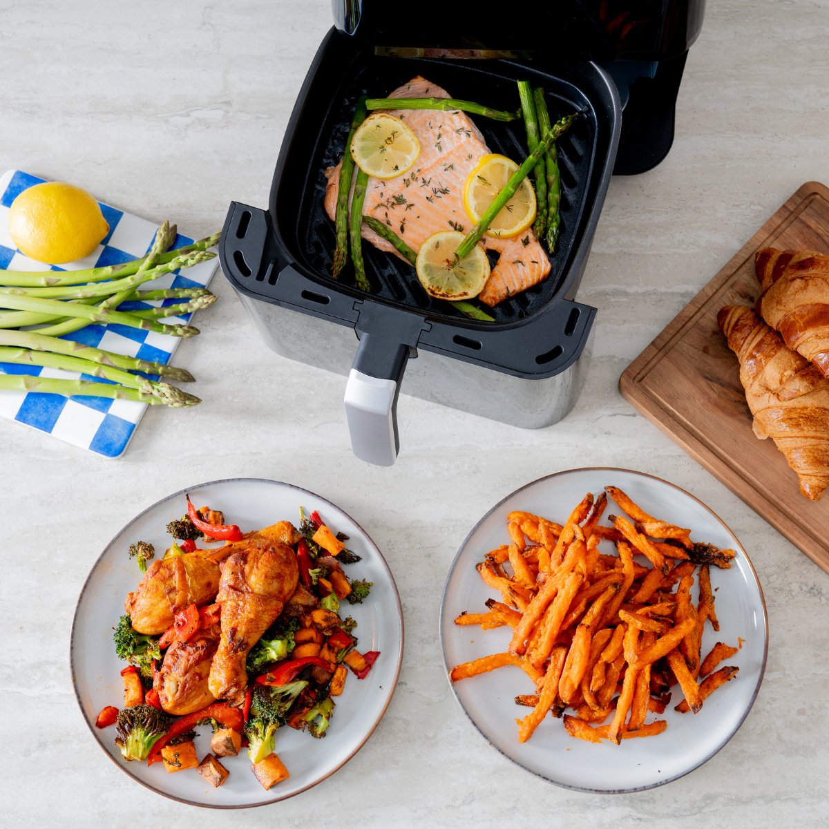 Safecourt Kitchen Airfryer XXL 7L Zwart