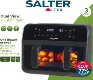 Salter Dual View luchtfriteuse