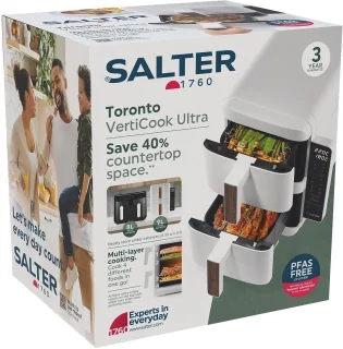Salter VertiCook Ultra Stapelbare Airfryer