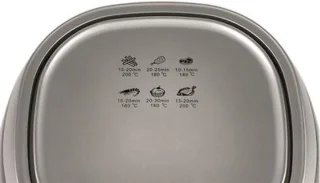 Sandra's Keukenmini's Airfryer Heteluchtfriteuse 2L Zwart