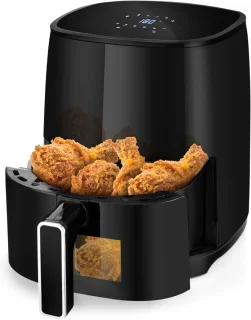 De SAVI® Mini Airfryer - Zwart in één oogopslag