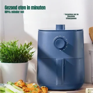 SCH® Mini Airfryer - Blauw