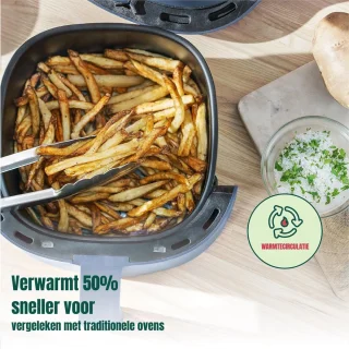 SCH® Mini Airfryer - Blauw
