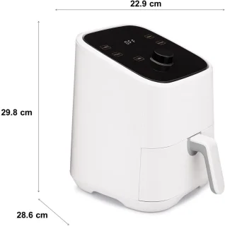 SCH® Mini Airfryer - Wit
