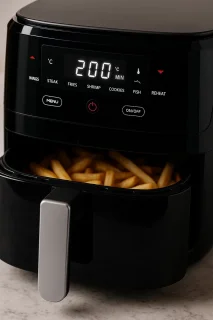 SEESS Smartfryer XL Airfryer - Dubbele Mand