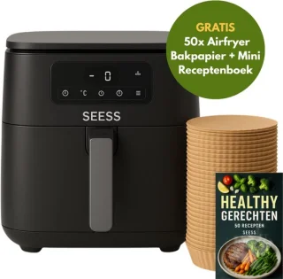 SEESS Smartfryer XL Airfryer - Dubbele Mand