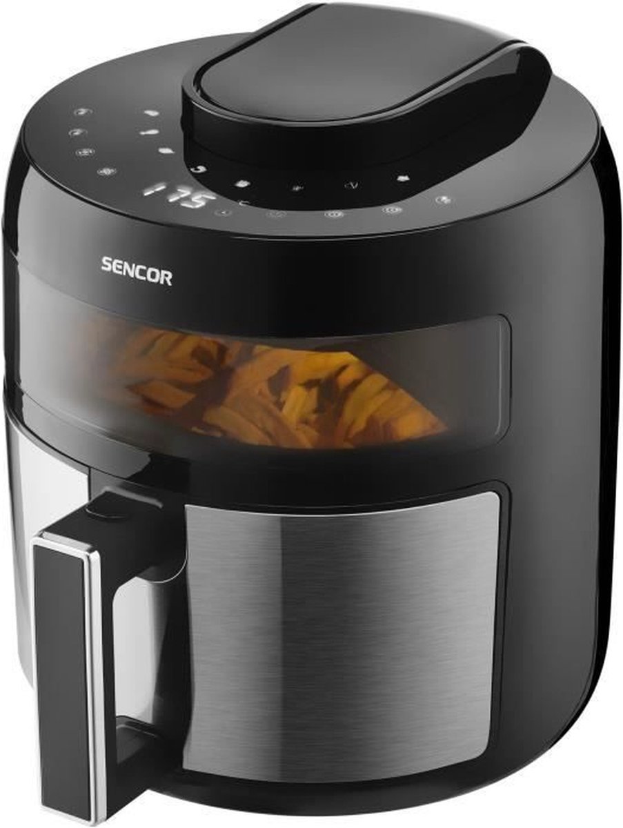 SENCOR SFR 5010BK Airfryer 5L Zwart