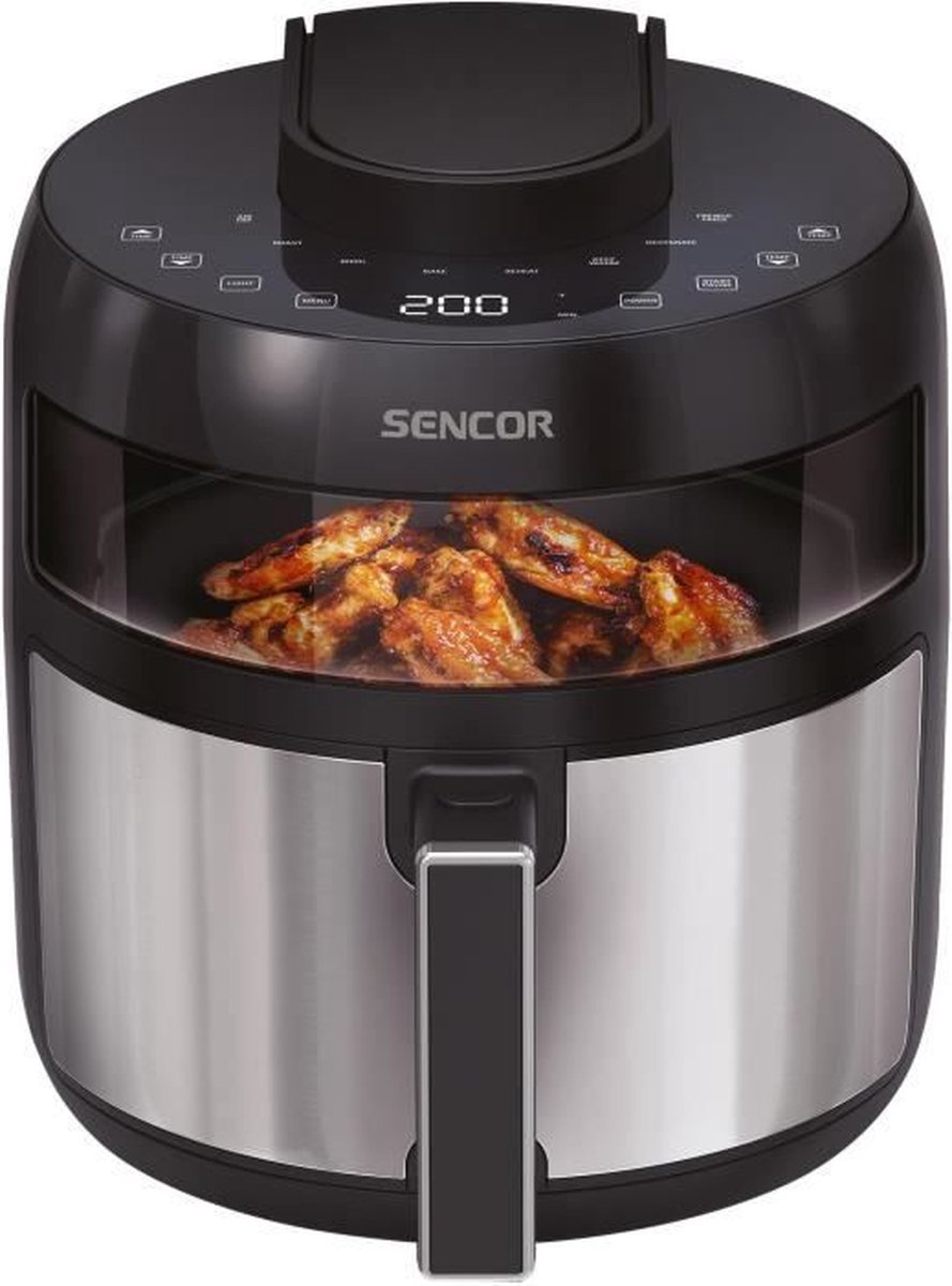 SENCOR SFR 5010BK Airfryer 5L Zwart
