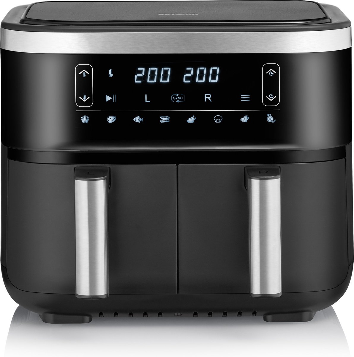 De Severin FR 2453 XXL Heteluchtfriteuse 7.6L in één oogopslag