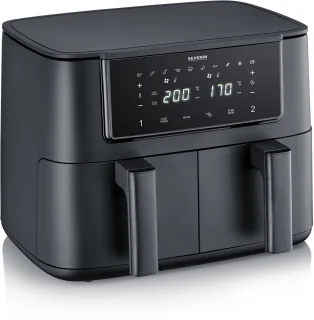 Severin FR 2463 Dubbele Heteluchtfriteuse 8L