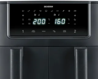 Severin FR 2463 Dubbele Heteluchtfriteuse 8L