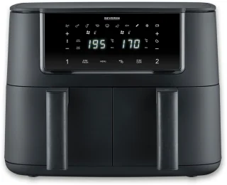 Severin FR 2463 Dubbele Heteluchtfriteuse 8L