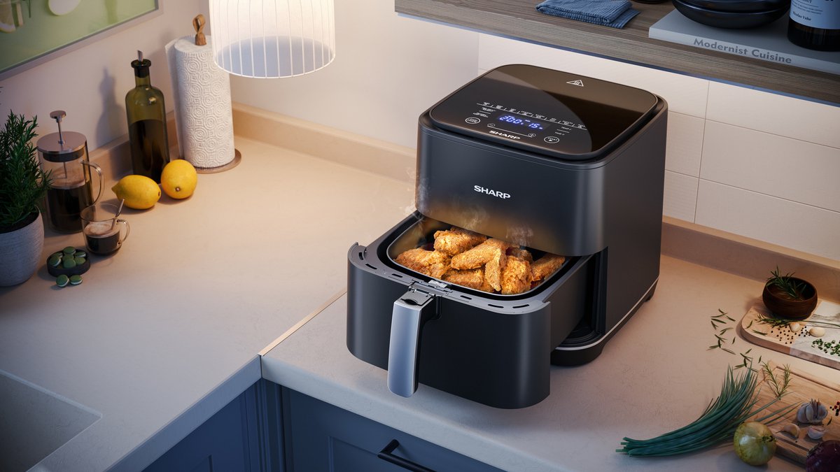Sharp AF-GS552AE-B Airfryer 5.5L 1650W