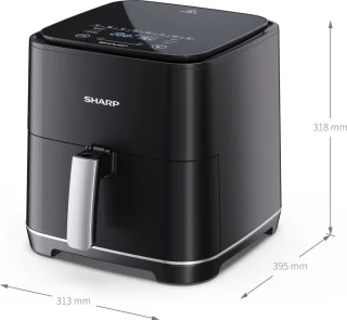 Sharp AF-GS552AE-B Airfryer 5.5L 1650W
